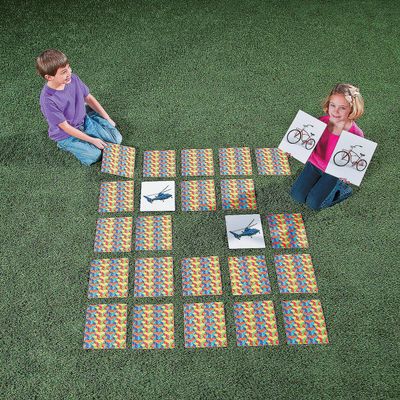 Fun Express Giant Matching Game - 48 Pieces - Educational and Learning Activities for Kids