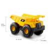 CAT Construction Toys, 15" Dump Truck Toy, Ages 2+, Sturdy Plastic, No Batteries Required, CAT Construction Tough Rigs Series view 2