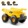 CAT Construction Toys, 15" Dump Truck Toy, Ages 2+, Sturdy Plastic, No Batteries Required, CAT Construction Tough Rigs Series view 4