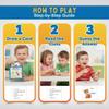 Fun Express What Am I Guessing Card Game  Set Educational Learning Activity for Kids Perfect for Enhancing Critical Thinking and Problem-Solving Skills Fun Party Game for Children 50 Pieces view 2