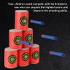 EKIND 12 Pcs Foam Can Target Compatible for Nerf Elite Series Blasters & Target Games view 4