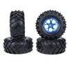 Goolsky 4Pcs/Set 1/10 Monster Truck Tire Tyres for Traxxas HSP Tamiya HPI Kyosho RC Model Car view 3