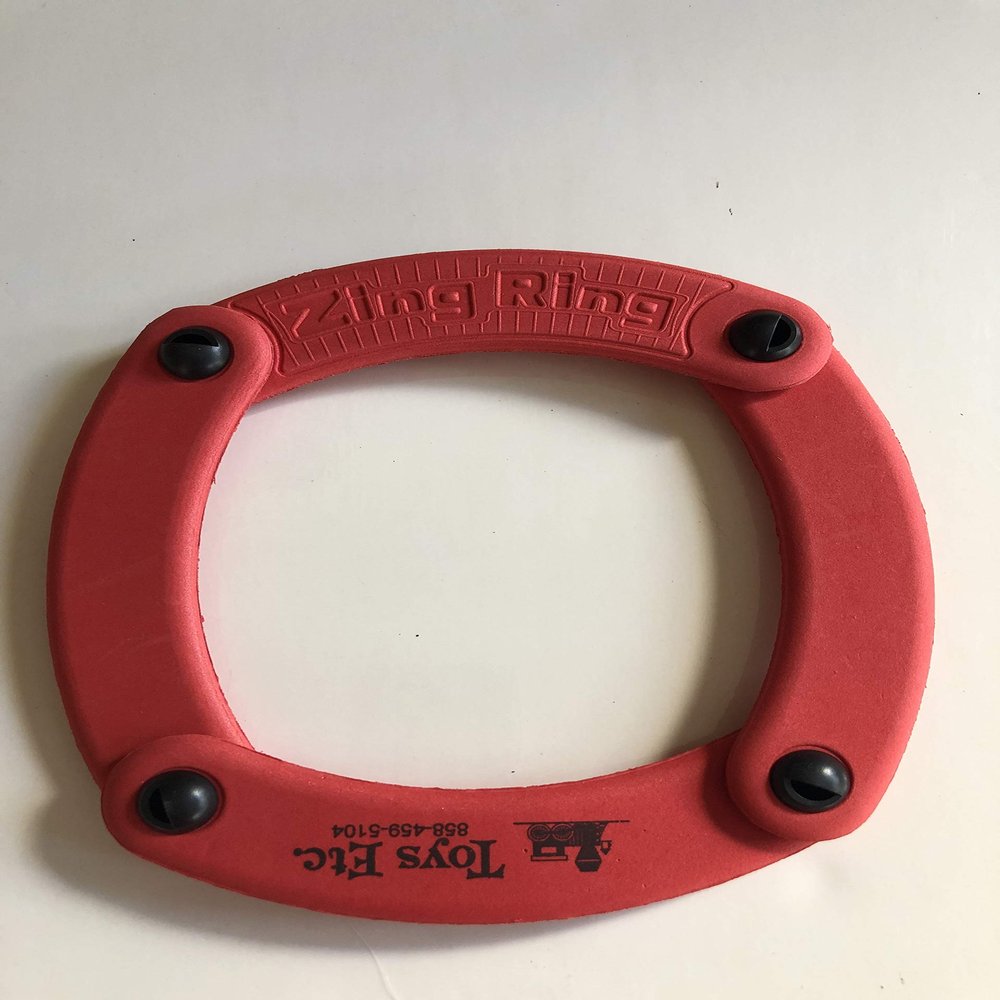 Zing Ring Jr. Flying Toy Assorted Colors one Piece only
