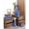 Esschert Design Portuguese Milk Churn, 5.8L, Blue, Traditional Portuguese Style view 2