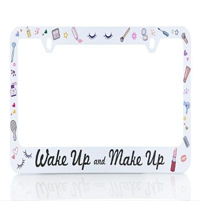 Baron-Jewelry Fun Girly Makeup Frame Durable Plastic. UV Printed for a Lasting Image Unique Design. Standard US & Canada Size.