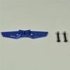 1pc Miracle 2.5" Straight Heavy Duty Double Servo Arm Horn-Full Arm Hitec Blue (Futaba (25T)) view 1