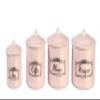 Dollhouse Miniature Canister Set w/Removable Lids, Pink #IM65611 view 1