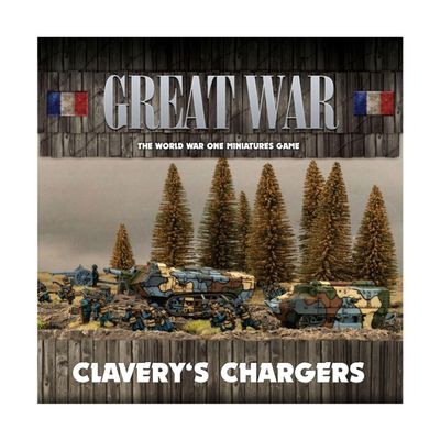 Battlefront Miniatures Flames of War Great War: French Starter Army Clavery's Chargers GFRAB02