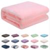 Fuzzy Throw Blanket, Plush Fleece Blankets for Adults, Toddler, Boys and Girls, Warm Soft Blankets and Throws for Bed, Couch, Sofa, Travel and Outdoor, Camping (Throw(50"x70"), L-Baby Pink) view 1