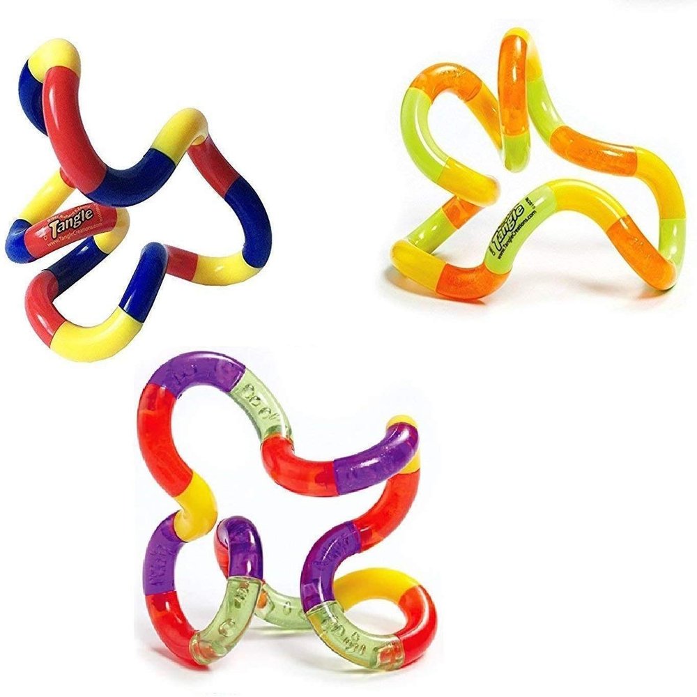 Selection of 3 TANGLE Jr ORIGINAL Fidget Toys