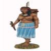 Team Miniatures IDA6014 Indian Woman with Baby on her Back view 3