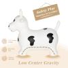 INPANY Inflatable Cow Farm Animal Hopper Toys for 1 2 Year Old Boy Gifts, Ride on Toddler Hopping Bull Toys, Outdoor Bouncy Jumping Horse for Kids/Children/Girls Birthday (Pump Included) view 2