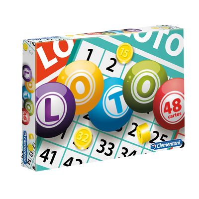 Clementoni Loto en Famille, 52410, Multi-Coloured