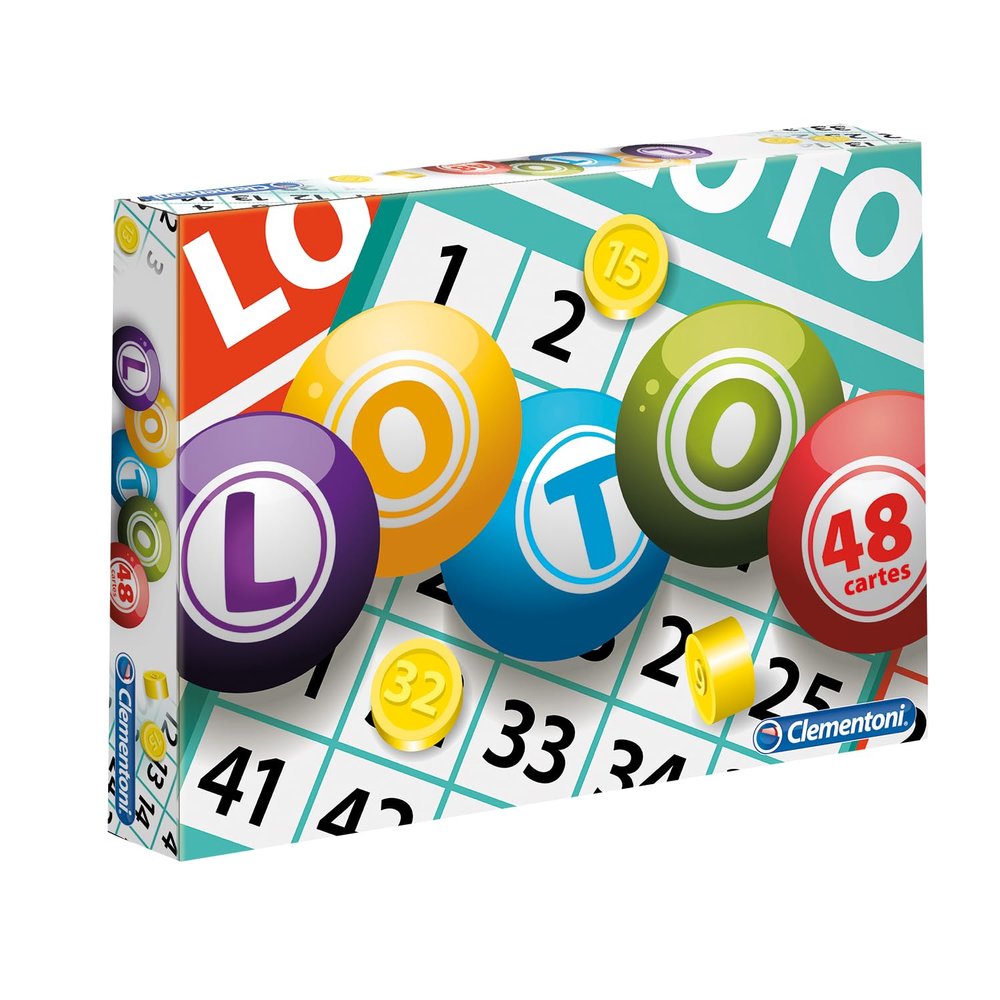 Clementoni Loto en Famille, 52410, Multi-Coloured