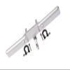 Aluminum Rear Bumper Mount + D-Rings + Tow Hook For Traxxas TRX-4 Ford (82046-4) - 1 Set Silver view 1