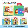 beiens My Quiet Books - Soft Activity Books for Babies, Toddler Learning Sensory Story Book, Life Skill Education & Identify 3D Cloth Books for Infants, Non Toxic Boys and Girls Soft Toys view 2