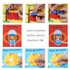 beiens My Quiet Books - Soft Activity Books for Babies, Toddler Learning Sensory Story Book, Life Skill Education & Identify 3D Cloth Books for Infants, Non Toxic Boys and Girls Soft Toys view 3
