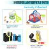 ESSENSON Outdoor Explorer Kit & Bug Catcher Kit with Binoculars, Compass, Magnifying Glass, Critter Case and Butterfly Net Great Toys Kids Gift for Boys & Girls Age 3-12 Year Old Camping Hiking view 3