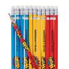 Fun Express Personalized Superhero Comic Pencil Pack, Set of 24 - Birthday Party Favors, Classroom Handouts and School Supplies - VBS Vacation Bible School Supplies/Decor view 1
