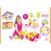Garden Pink Tools Toy Set for Toddlers with/ Cart to Carry for Girls Age +3 view 1