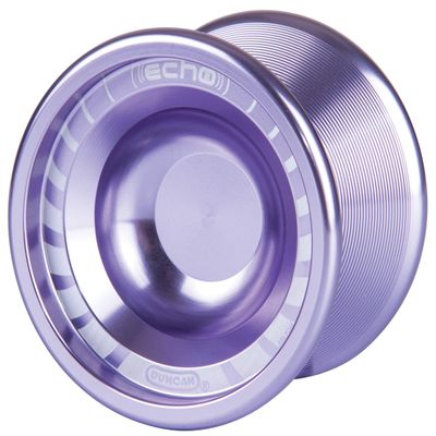 Duncan Toys Echo 2 Yo-Yo [Purple], Unresponsive Pro Level Yo-Yo, Concave Bearing