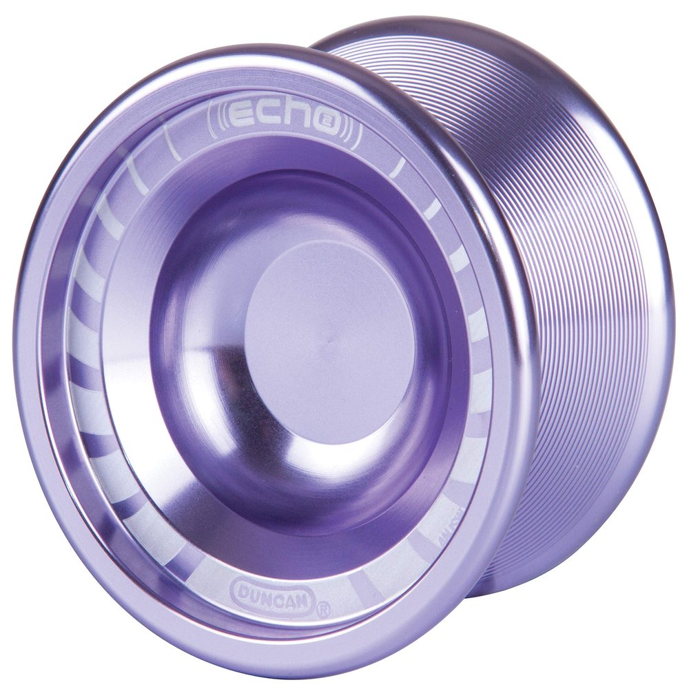 Duncan Toys Echo 2 Yo-Yo [Purple], Unresponsive Pro Level Yo-Yo, Concave Bearing