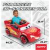 Huffy Lightning McQueen 6V Ride-On Toy Car with Headlights & Engine Sounds, Foot Pedal Drive, Up to 2.5 MPH, Ages 37 view 2