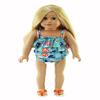 American Fashion World Fish Friends Swimsuit for 18-Inch Dolls | Premium Quality & Trendy Design | Dolls Clothes | Outfit Fashions for Dolls for Popular Brands view 1