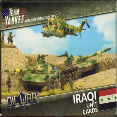Team Yankee World War III Oil Wars: Irqai Unit Cards