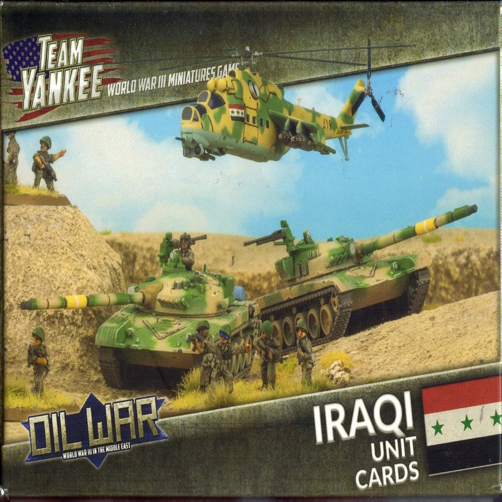Team Yankee World War III Oil Wars: Irqai Unit Cards