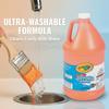 Crayola Washable Paint, Orange  1 Gallon Non-Toxic School Paint for Kids Art, Classroom Projects & Crafts view 2