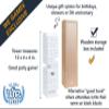 WE Games Wooden Block Stacking Party Game for Adults, Tumble Tower Wedding Guest Book Alternative, Tabletop Games, Includes Storage Case, 12 inches view 2