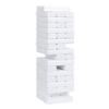 WE Games Wooden Block Stacking Party Game for Adults, Tumble Tower Wedding Guest Book Alternative, Tabletop Games, Includes Storage Case, 12 inches view 4