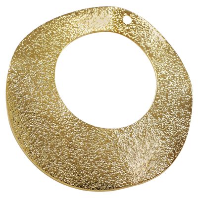 Sofia Corporation A-58-G Accessory Parts, Metal Parts, Corridor, Approx. 1.2 inches (31 mm), Gold Circle, 1 Piece