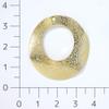Sofia Corporation A-58-G Accessory Parts, Metal Parts, Corridor, Approx. 1.2 inches (31 mm), Gold Circle, 1 Piece view 2