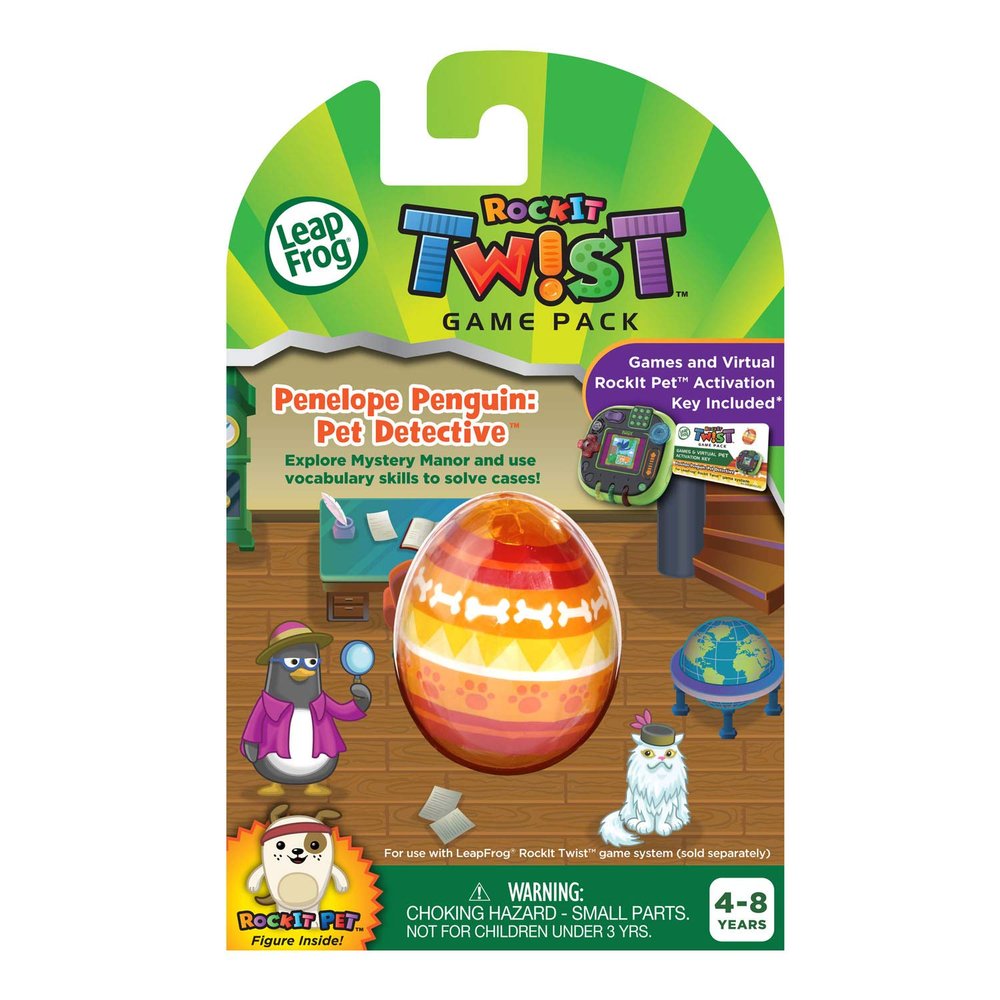 LeapFrog Rockit Twist Game Pack: Penelope Penguin, Pet Detective