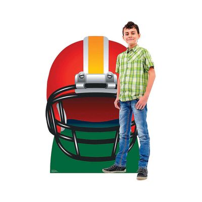 Fun Express Football Helmet Cardboard Stand-Up - 45' x 56' | 1 Pc.