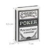 Relaxdays 10 Decks Waterproof Poker Cards, Waterproof, 540 Playing Cards, Texas Hold'em, Professional, Plastic view 4