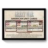 Flames of War The Great War American Unit Cards FOW GUS901 view 2