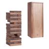 WE Games Wooden Block Stacking Party Game for Adults, Tumble Tower Wedding Guest Book Alternative, Tabletop Games, Includes Storage Case, 12 inches view 1
