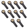 uxcell 10 Pcs M2 2.0xL19mm Lever Steering Linkage Tie Rod End Ball Head End without Screws and Nut for RC Helicopter view 1