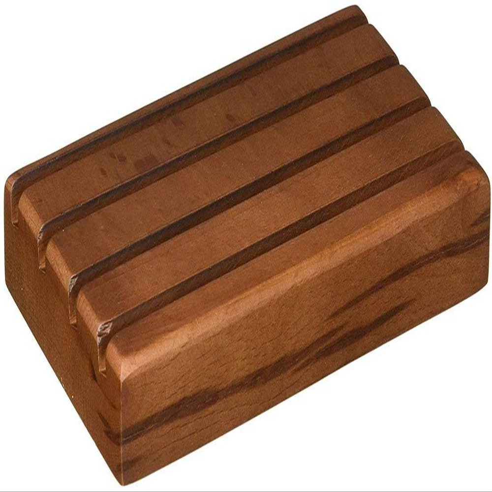flag connections Military Challenge Coin Holder Stand (Walnut) (Wood, 4 Rows (Small))