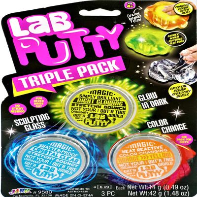 Ja-Ru Inc. 3-Pack Putty TinS