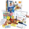 Dr. STEM Toys | Play Teacher Role-Play Set Includes Reusable White Board, Bell, Report Cards, for Home or Classroom, Over 30 Pieces Included, Gift for Kids, Complete Set view 1
