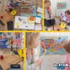Dr. STEM Toys | Play Teacher Role-Play Set Includes Reusable White Board, Bell, Report Cards, for Home or Classroom, Over 30 Pieces Included, Gift for Kids, Complete Set view 3
