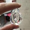 ANYE 10pcs Angel's tear Clear Crystal Prisms Drop 2.48" (63mm) with rings Glass Chandelier Lamp Part Pendant hanging drops parts PJ0029x10 view 3