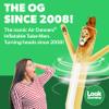 LookOurWay Air Dancers Wacky Waving Inflatable Tube Man - 7ft Tall Inflatable Dancing Man with Weather-Resitant Blower for Business Advertising - Mascot Character Animal Themed - Lion view 2