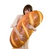 Levenkeness 3D Simulation Bread Plush Pillow,Soft Butter Toast Bread Food Pillow Lumbar Back Cushion Stuffed Toy for Home Decor 39.3" view 2