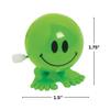 Fun Express Smile Face Hoppers  Wind-Up Character Toys with Jumping Action  Fun Paratrooper Hoppers for Kids  Set of Colorful Toys  Perfect for Party Favors Prizes & Playtime  12 Pieces view 2