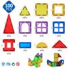 MAGBLOCK Magnetic Tiles Toys for Kids Magnet Building Tiles 100 Pcs Magnetic Blocks Preschool Building Sets Educational Toys for Toddlers Boys and Girls. view 2